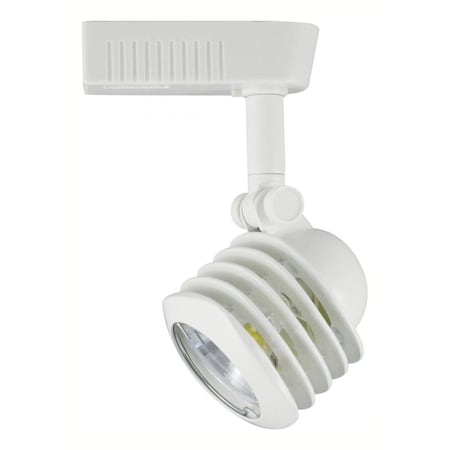 White One Light Low Voltage MR16 Track Head